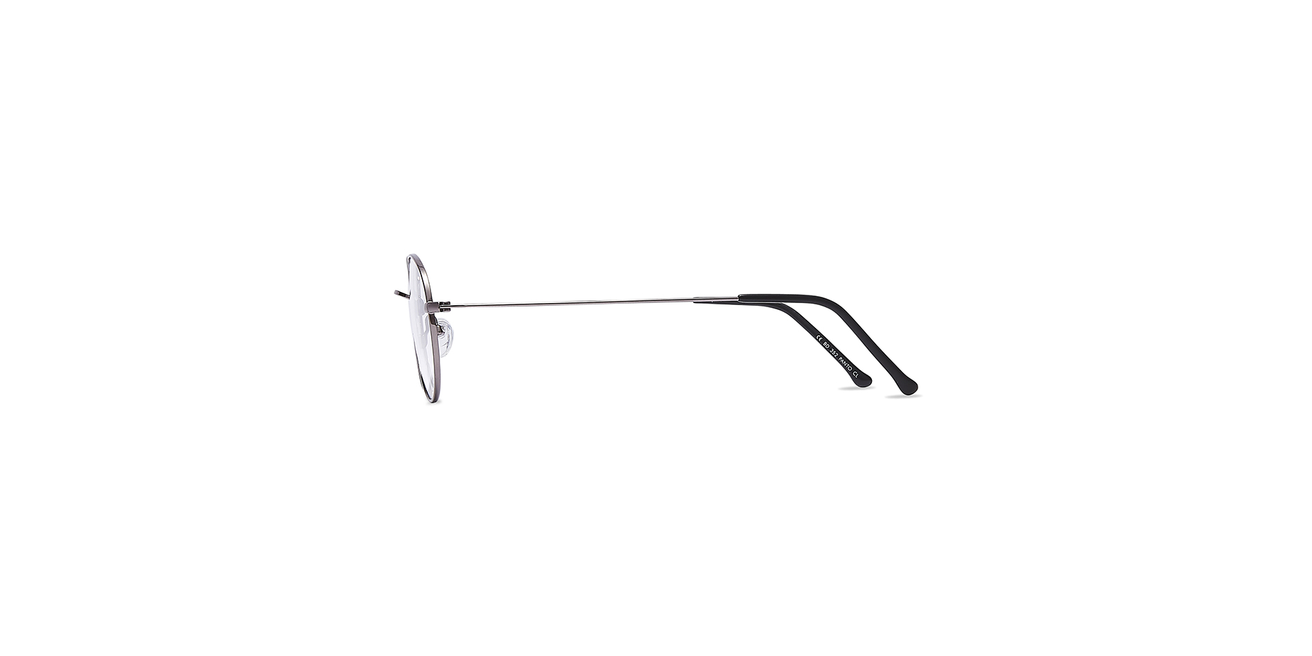 Klassische Damen-Korrektionsbrille aus Edelstahl in Pantoform,  BD 352 PANTO CL